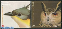 Portugal 2002 Birds 2 Booklets S-a, Mint NH - Nuovi