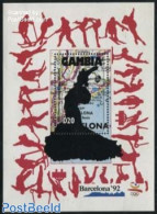 Gambia 1992 Olympic Games S/s, Mint NH, Performance Art - Sport - Various - Dance & Ballet - Olympic Games - Maps - Danza