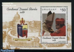 Uruguay 2015 Cardinal Daniel Sturla S/s, Mint NH, Religion - Religion - Uruguay