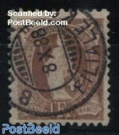 Switzerland 1888 1Fr, Used, With Certificate Guinand, Used Stamps - Usati