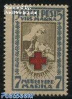 Estonia 1921 5M/7M, Stamp Out Of Set, Mint NH, Health - Red Cross - Rotes Kreuz