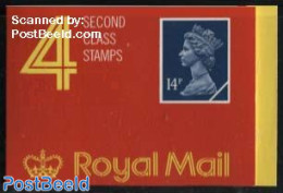Great Britain 1989 4x14p Booklet, Cover By Walsall, Stamps Imperforated On Three Sides, Mint NH, Stamp Booklets - Nuevos