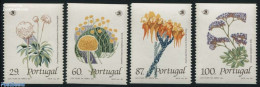 Portugal 1989 Wild Flowers 4v (from Booklet), Mint NH, Nature - Flowers & Plants - Ongebruikt