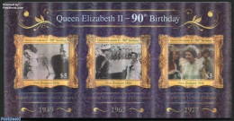 New Zealand 2016 Queen Elizabeth 90th Birthday 3D-s/s, Mint NH, History - Various - Kings & Queens (Royalty) - 3-D Sta.. - Neufs