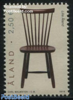 Aland 2016 Chair 1v, Mint NH, Art - Industrial Design - Aland