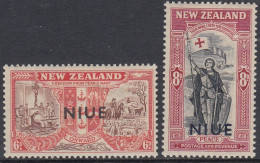 Niue 1946 - Victorious End Of Second World War - Mi 73-74 * MLH [1826] - Niue