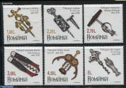 Romania 2016 Corkscrews 6v, Mint NH, History - Netherlands & Dutch - Art - Art & Antique Objects - Nuovi