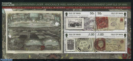 Isle Of Man 2011 Postal History S/s, Mint NH, Stamps On Stamps - Sellos Sobre Sellos