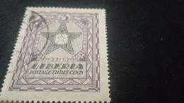 LİBERYA-1920-30   3  C      DAMGALI - Liberia