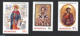 Romania 2017 Solemn 3v, Mint NH, Religion - Religion - Unused Stamps
