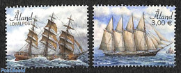 Aland 2018 Ships 2v, Mint NH, Transport - Ships And Boats - Ships