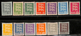 Estonia 1928 Definitives 13v, Unused (hinged), History - Coat Of Arms - Estonia