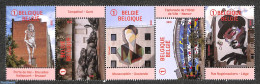 Belgium 2018 Street Art 5v [::::], Mint NH, Nature - Rabbits / Hares - Art - Modern Art (1850-present) - Unused Stamps