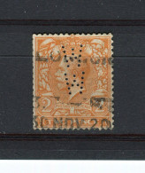 GRANDE-BRETAGNE - Y&T N° 142° - Perfin - Perforé - George V - Perfins