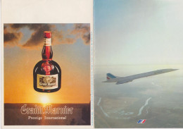 Menu De Paris-Fort De France En Boeing 747 De La Compagnie AIR-FRANCE - Le Concorde - Menus