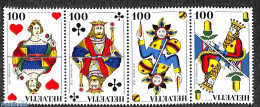 Switzerland 2018 Playing Cards 4v [:::], Mint NH, Sport - Playing Cards - Unused Stamps