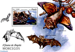 Angola 2018 Bats S/s, Mint NH, Nature - Animals (others & Mixed) - Bats - Angola