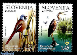 Slovenia 2019 Europa, Birds 2v, Mint NH, History - Nature - Europa (cept) - Birds - Slovenia