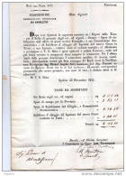 1833  LETTERA CON ANNULLO SPOLETO - 1. ...-1850 Prefilatelia