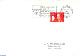 Greenland 1980 Letter From HOLSTEINSBORG To Hellerup, Postal History - Cartas & Documentos