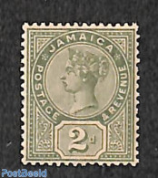 Jamaica 1889 Stamp Out Of Set, Unused (hinged) - Jamaique (1962-...)