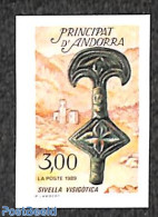 Andorra, French Post 1989 Cultural Heritage 1v, Imperforated, Mint NH, Art - Art & Antique Objects - Nuevos