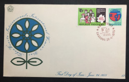 INDONESIA, Uncirculated FDC, « INTERNATIONAL WOMEN'S YEAR », 1975 - Indonesië