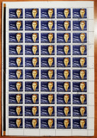 Hungria Pliego 50 Sellos Año 1962 Usado  Cosmos - Pavel Popovics - Used Stamps