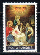 ROMANIA 1992 CHRISTMAS NOEL WEIHNACHTEN NAVIDAD 15L MNH - Unused Stamps