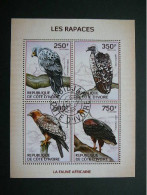 Eagles & Birds Of Prey Vögel Des Oiseaux # Ivory Coast # 2014 Used S/s #219 Raptors - Arends & Roofvogels