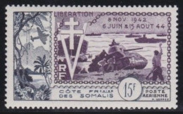 Côte De Somalis .  Y&T   .     PA 24   .   **    .    Neuf Avec Gomme Et SANS Charnière - Unused Stamps