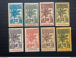 SENEGAL 1906 SERIE LONDRES MNH MNHL OBLITERE MNG CAT YVERT N.36 / 43 - Ungebraucht