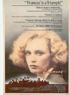 Cinema - Affiche De Film - Frances Is A Triumph - Carte Neuve - CPM - Voir Scans Recto-Verso - Affiches Sur Carte