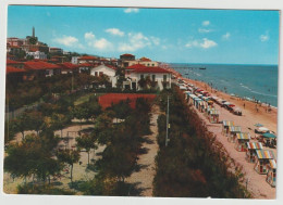 Cartolina Viaggiata Affrancata Francavilla A Mare Spiaggia E Parco Per Bambini 1967 Francobollo 20 Lire - Chieti