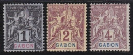 Gabon   .  Y&T   .    16/18    .   *    .    Neuf Avec Gomme - Unused Stamps