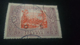 LİBERYA-1920-30   TWO    DOLLR      DAMGALI - Liberia