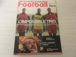 FRANCE FOOTBALL 2825B 02.06.2000 HENRY ALNELKA TREZEGUET BARHEZ JAPON BATISTUTA - Altri & Non Classificati