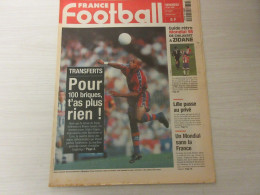 FRANCE FOOTBALL 2775B 18.06.1999 LYON ANDERSON VIERI LOSC PALMEIRAS CHILAVERT - Autres & Non Classés