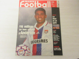FRANCE FOOTBALL 2776 22.06.1999 ANDERSON EQUIPE FRANCE 1998 PEROU UNION MINAS - Andere & Zonder Classificatie