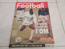 FRANCE FOOTBALL 2693 18.11.1997 BALLON D'OR Les 50 NOMINES CHANTIER STADE FRANCE - Andere & Zonder Classificatie