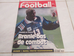 FRANCE FOOTBALL 2669 03.06.1997 SPECIAL TOURNOI FRANCE BRESIL ITALIE ANGLETERRE - Altri & Non Classificati