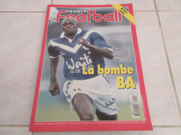 FRANCE FOOTBALL 2651 28.01.1997 STRASBOURG BATICLE LOUHANS CUISEAUX Ibrahim BA - Altri & Non Classificati