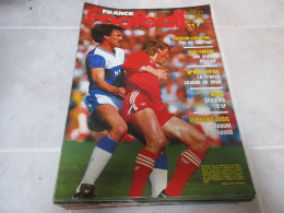FRANCE FOOTBALL 2120 25.11.1986 NIORT STECK EVERTON LIVERPOOL RDA FRANCE AMOROS  - Other & Unclassified