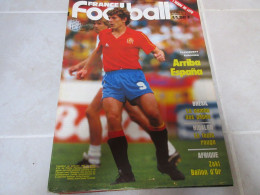 FRANCE FOOTBALL 2126 06.01.1987 180 MATCHS EUROPEENS ESPAGNE NAPLES KIEV ZAKI    - Otros & Sin Clasificación