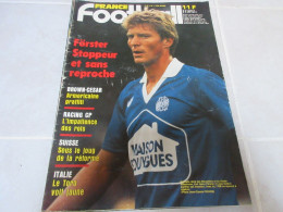FRANCE FOOTBALL 2105 12.08.1986 FORSTER RACING LILLE Basile BOLI TURIN TOURS     - Andere & Zonder Classificatie