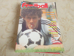 FRANCE FOOTBALL 2103 29.07.1986 VANDENBERGH KOVACS GIRESSE VALDANO STRASBOURG    - Sonstige & Ohne Zuordnung