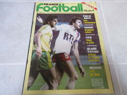 FRANCE FOOTBALL 2062 15.10.1985 Nordine KOURICHI Luis FERNANDEZ PAPIN MULHOUSE   - Other & Unclassified