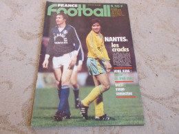 FRANCE FOOTBALL 1919 18.01.1983 NANTES COUPE GOURCUFF Equipe De BREST HONG KONG  - Other & Unclassified