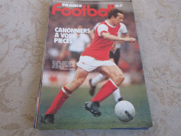 FRANCE FOOTBALL 1779 13.05.1980 ARSENAL Billy BONDS Hans KRANKL COUPE 1/4 FINALE - Other & Unclassified