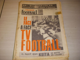 FRANCE FOOTBALL 1233 18.11.1969 TV Et FOOT SKOBLAR KEITA RIVERA ROUMANIE CELTIC - Sonstige & Ohne Zuordnung